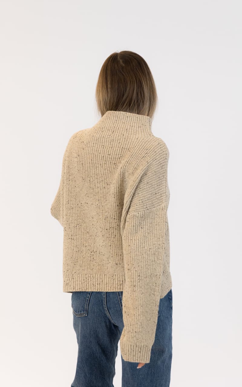 Lyla + Luxe Evolet Fleck Mockneck Sweater SWEATER &