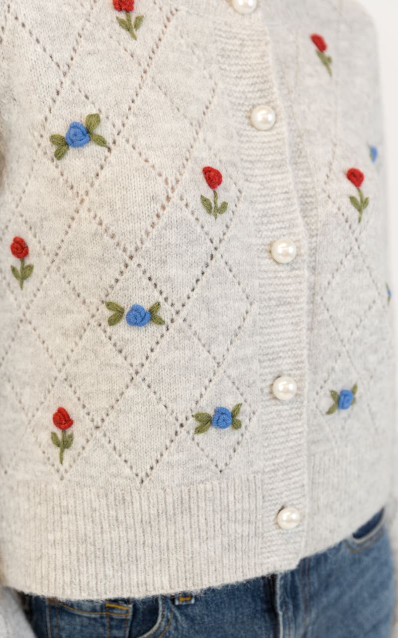 Lyla + Luxe Lacey Rose Eco Cardigan SWEATER & SWEATSHIRT