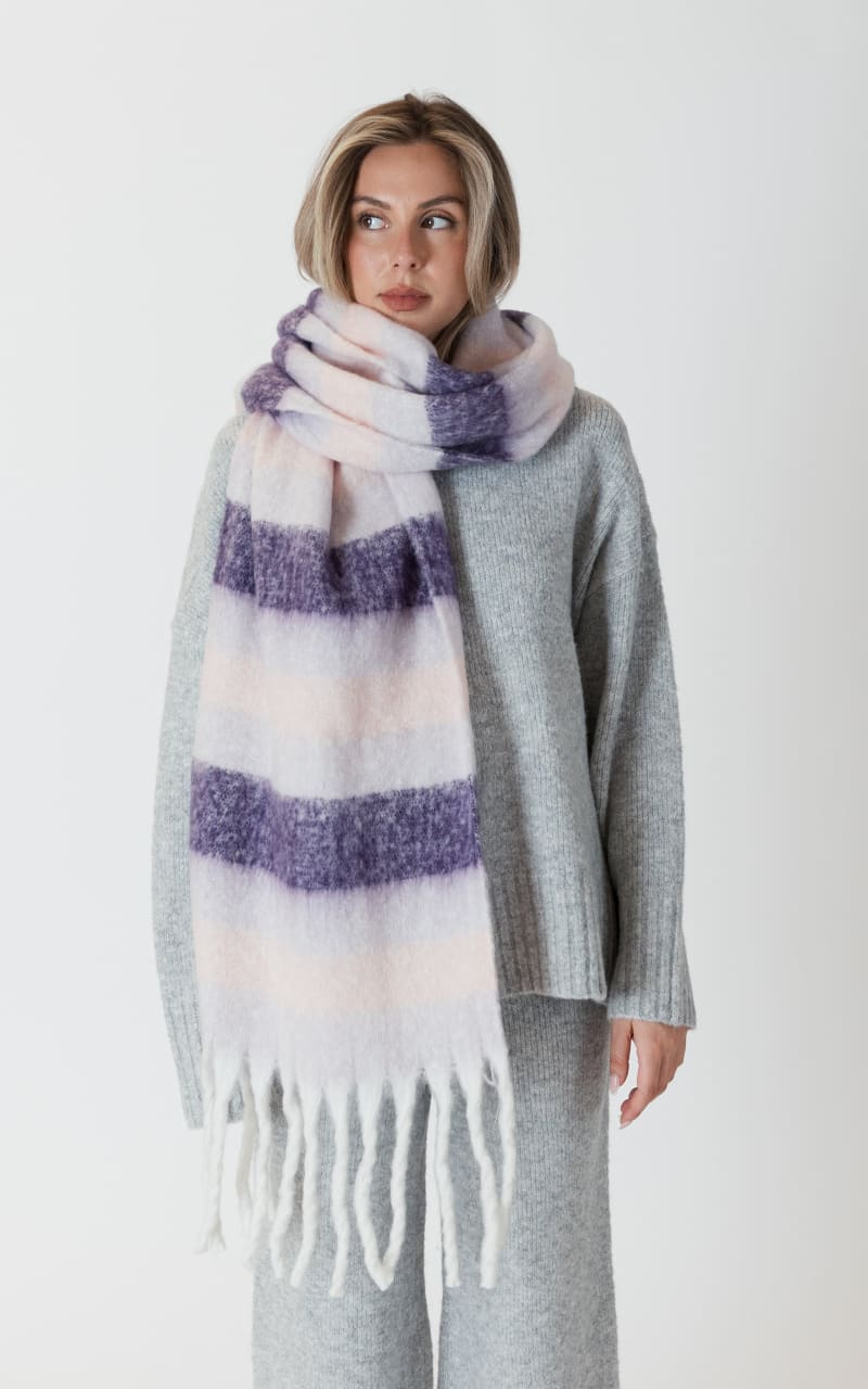 Lyla + Luxe- Stripe Scarf