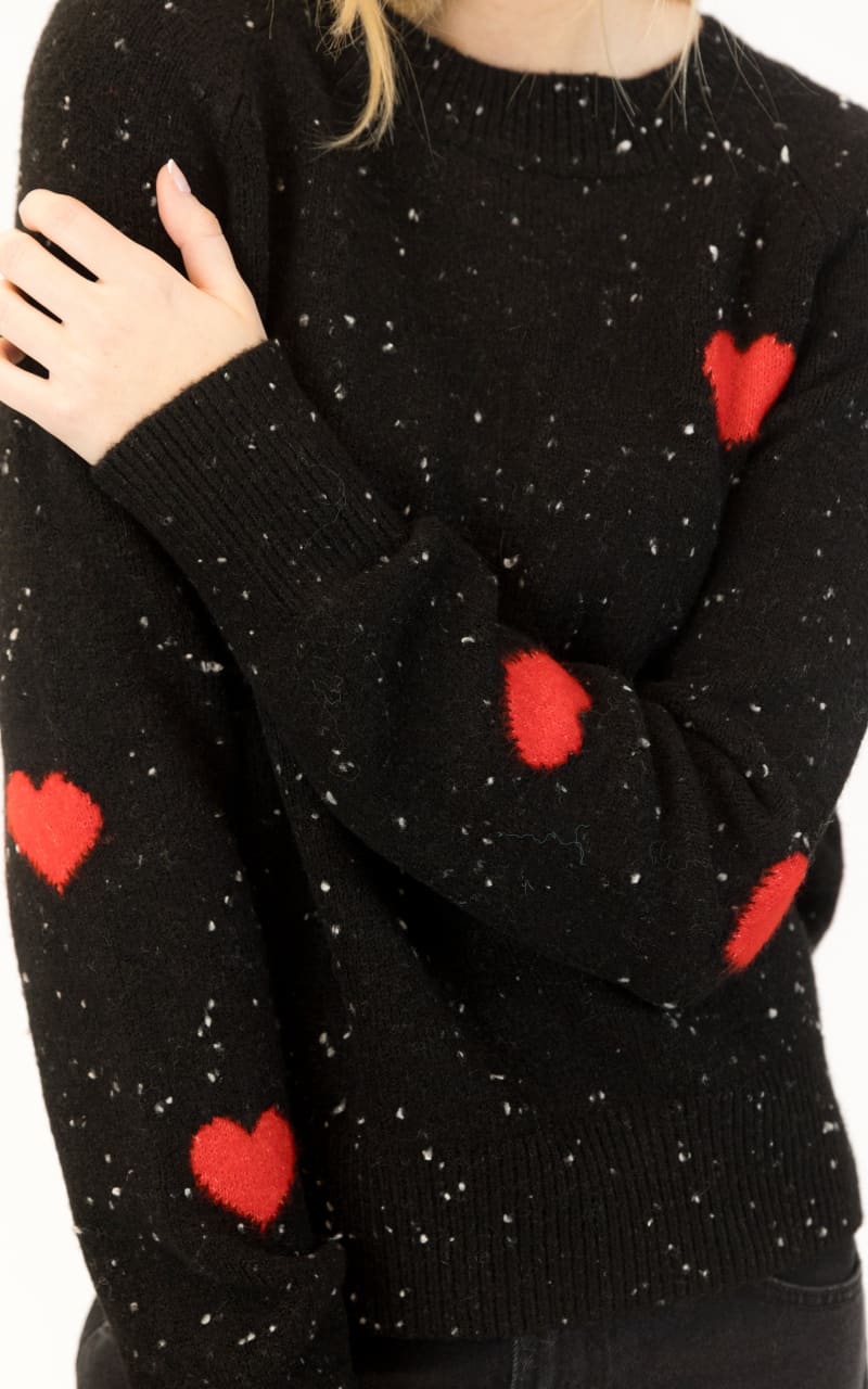 Lyla + Luxe Philippa Fleck Sweater SWEATER & SWEATSHIRT