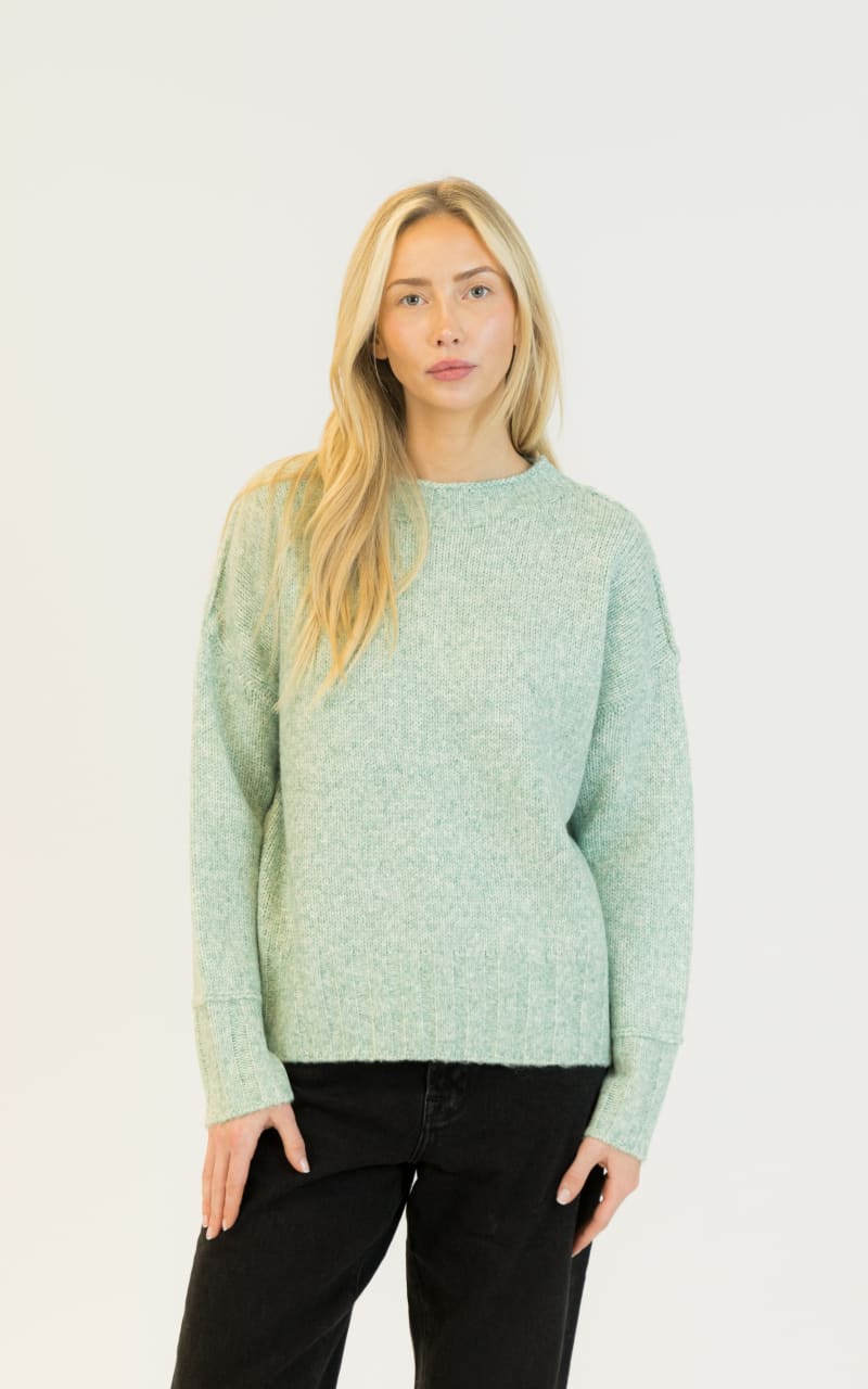 Lyla + Luxe- Tanya Crewneck Sweater - Moonlight Jade / XS