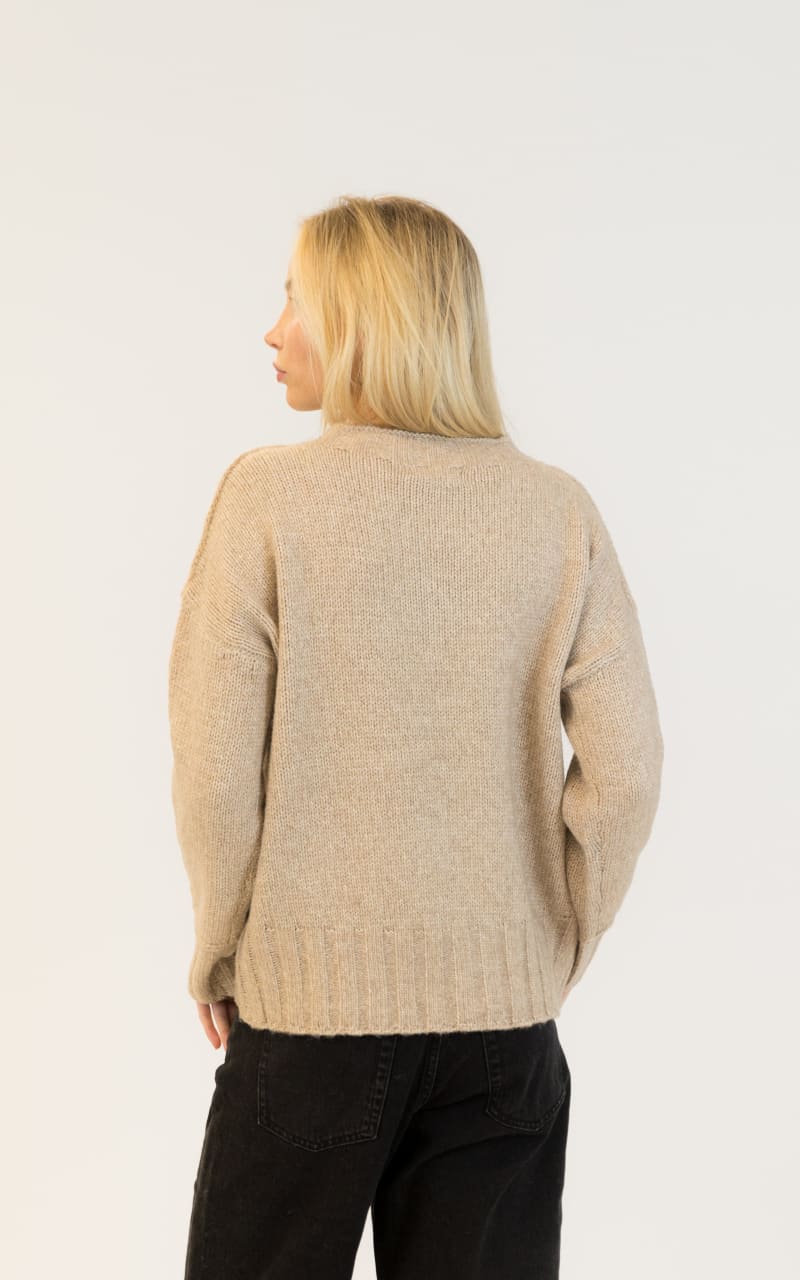 Lyla + Luxe- Tanya Crewneck Sweater - SWEATER & SWEATSHIRT