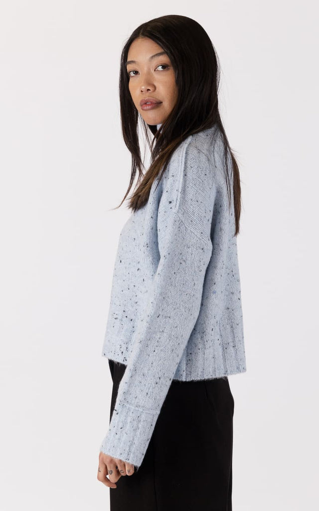 Lyla + Luxe- Tova Mock Neck Sweater - sweater