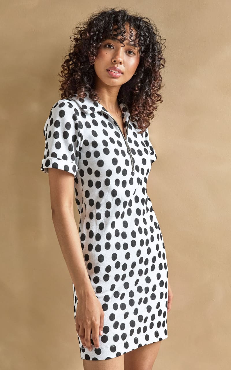 Marigold - Alison Polka Dot Dress - DRESS