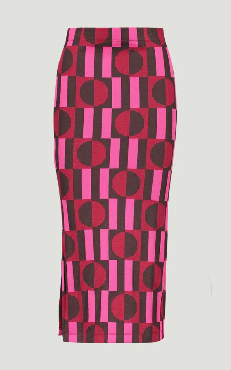 Marigold- Garance Geo Print Skirt