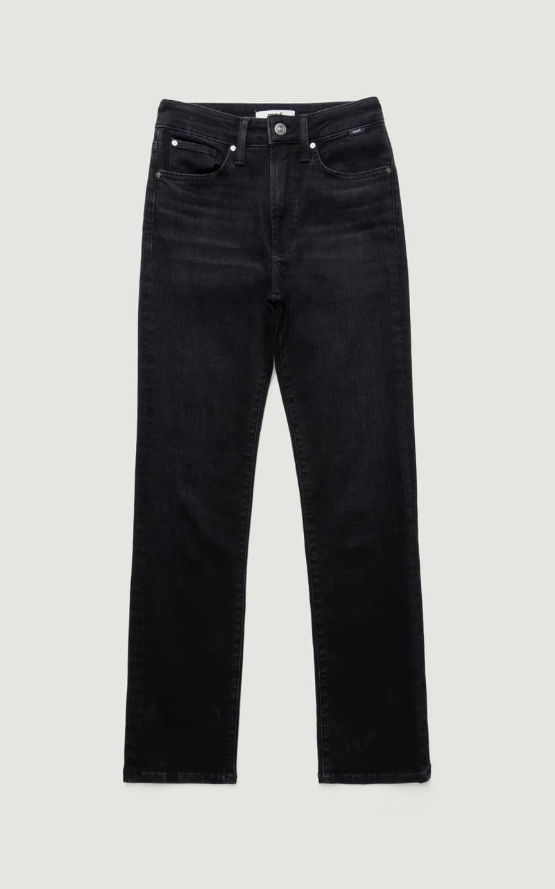 Mavi - Kendra Straight Leg Jeans in Dark Smoke Flex Blue