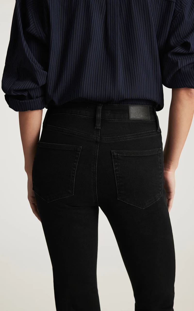 Mavi - Kendra Straight Leg Jeans in Dark Smoke Flex Blue