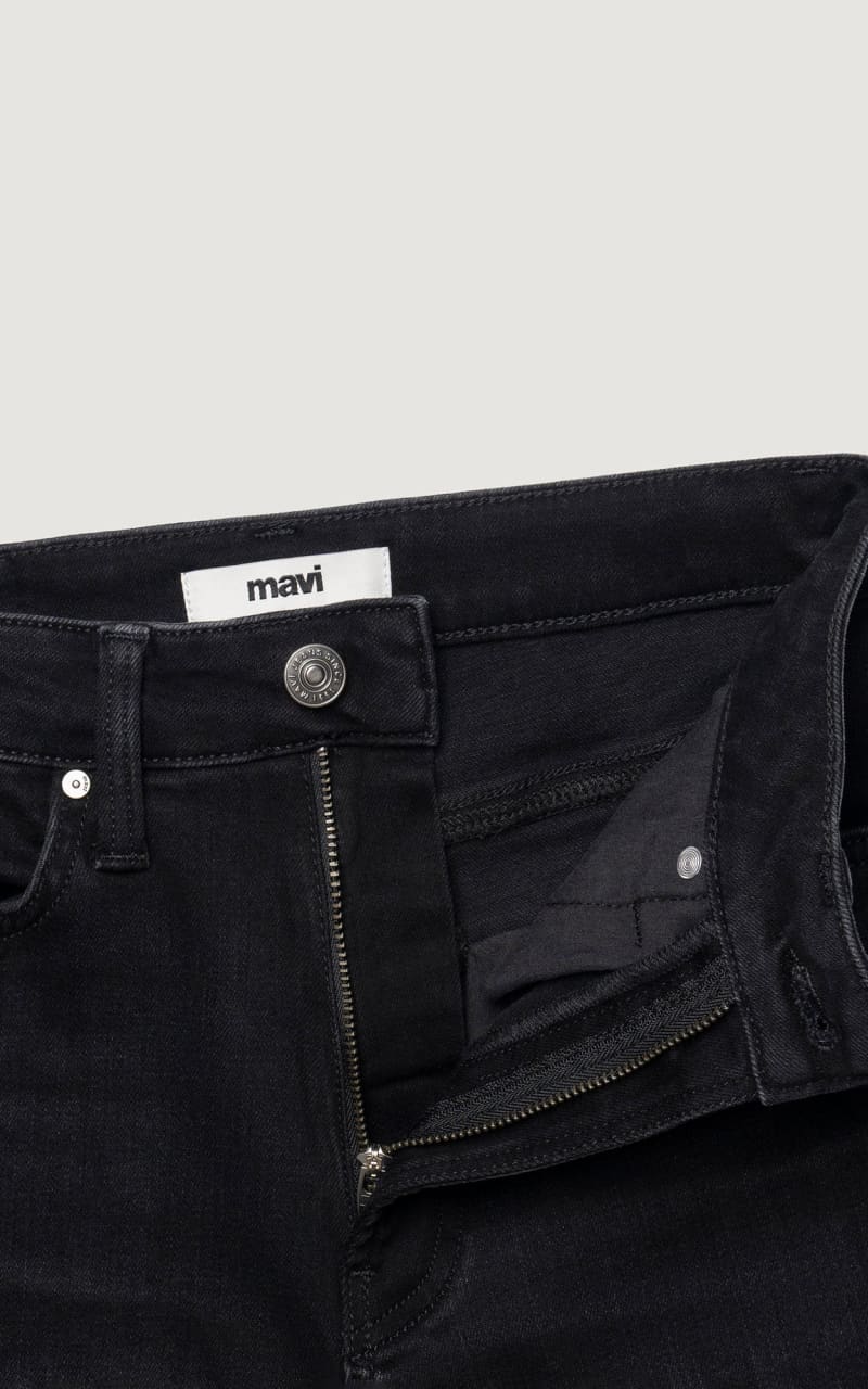 Mavi - Kendra Straight Leg Jeans in Dark Smoke Flex Blue