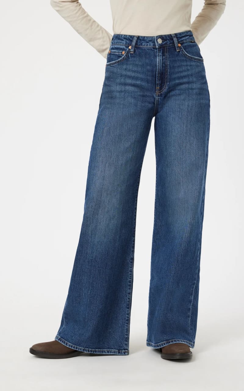 Mavi- Florida Wide Leg Jeans in Midnight Classic Blue