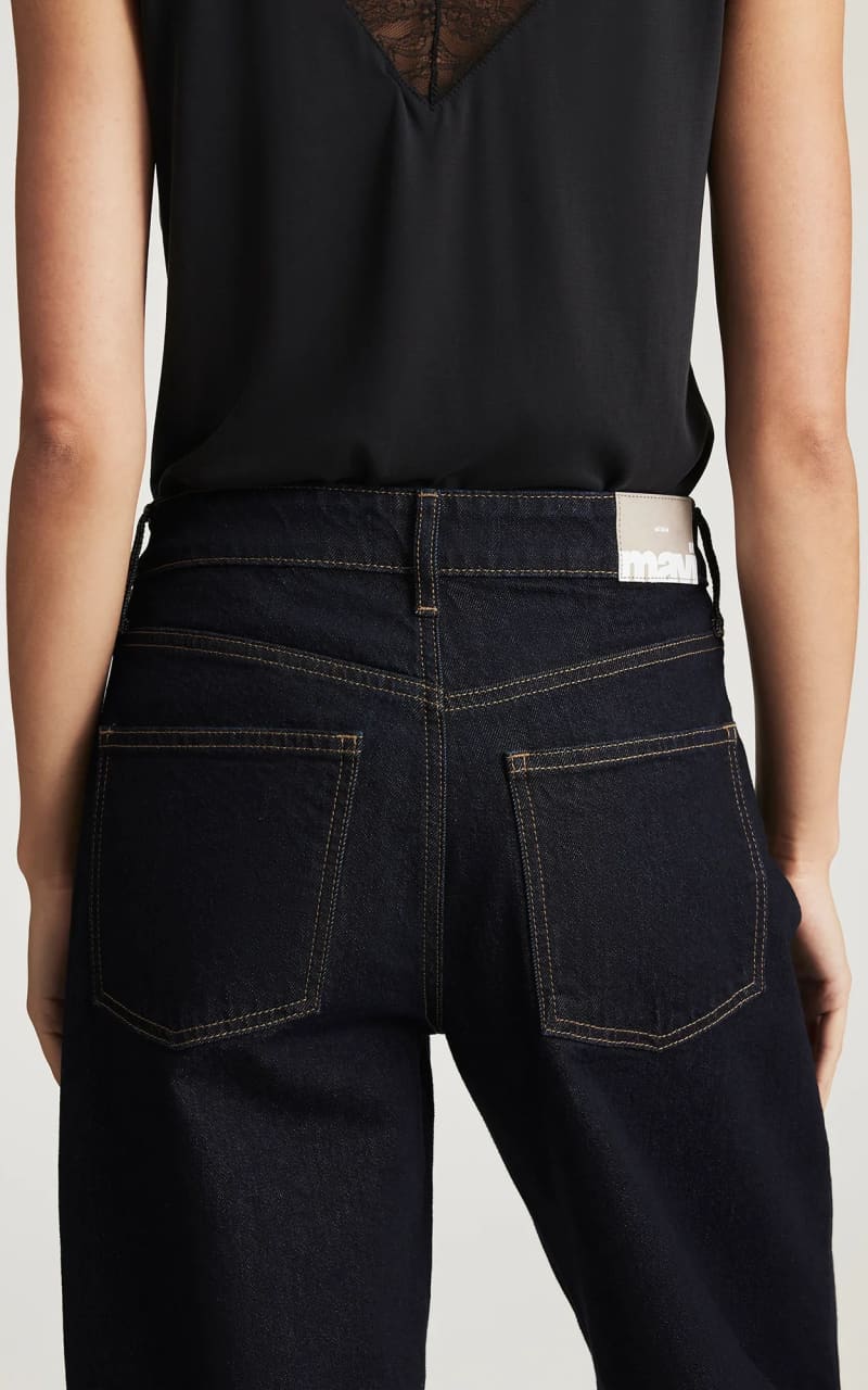 Mavi- Nica Barrel Jeans in Rinse Classic Blue - denim