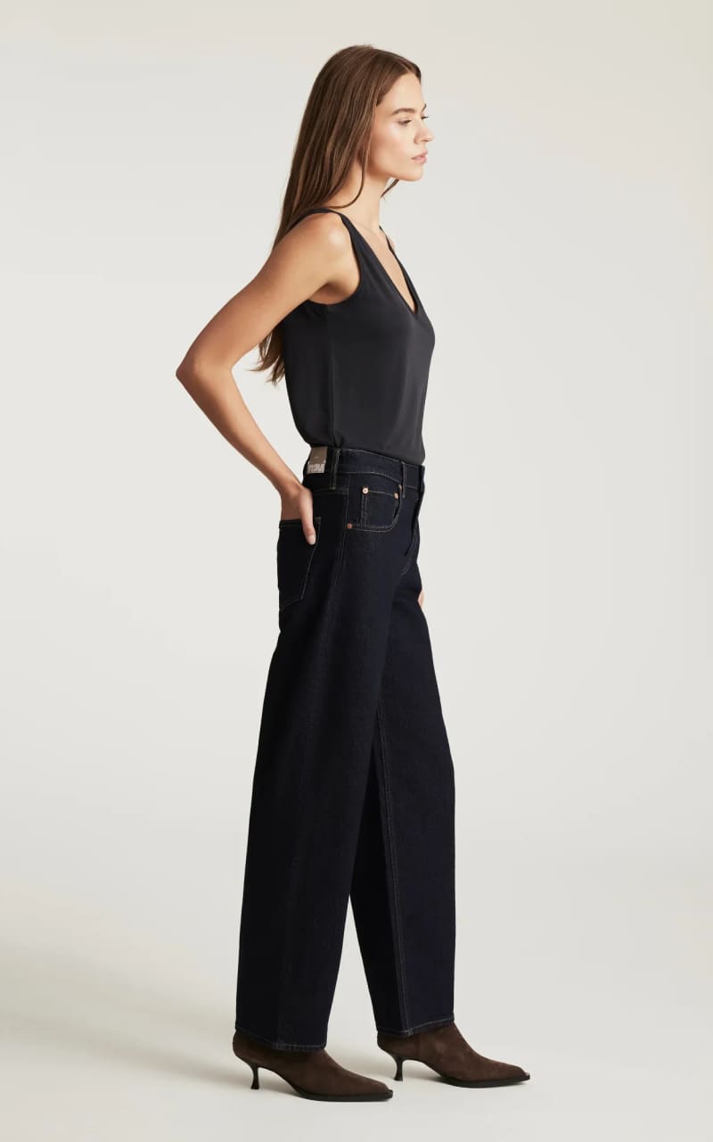 Mavi- Nica Barrel Jeans in Rinse Classic Blue - denim