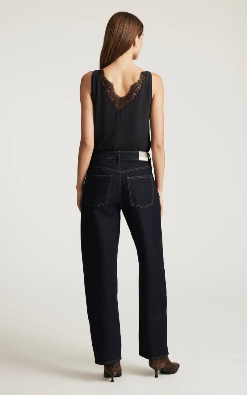 Mavi- Nica Barrel Jeans in Rinse Classic Blue - denim
