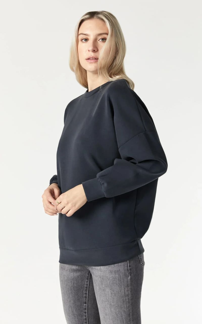 Mavi- Oversized Luxe Touch Tencel™ Sweatshirt - SWEATER &