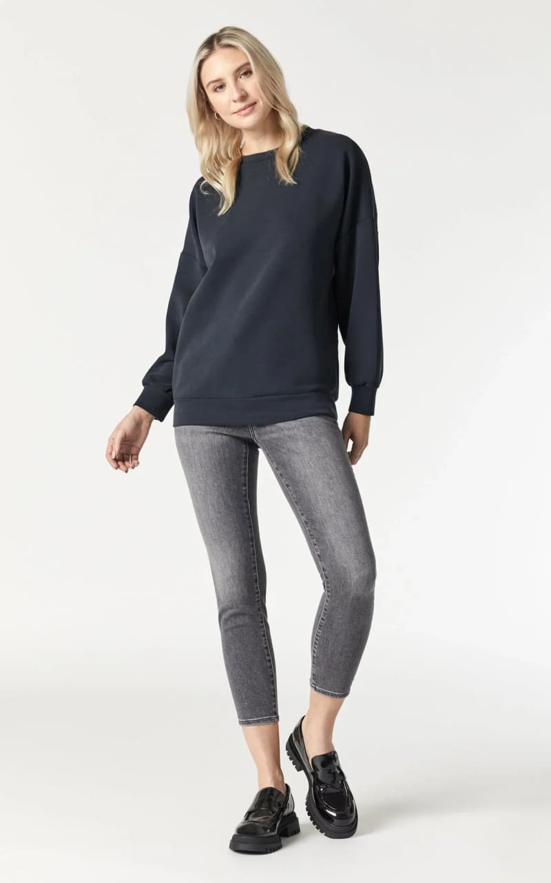 Mavi- Oversized Luxe Touch Tencel™ Sweatshirt - SWEATER &