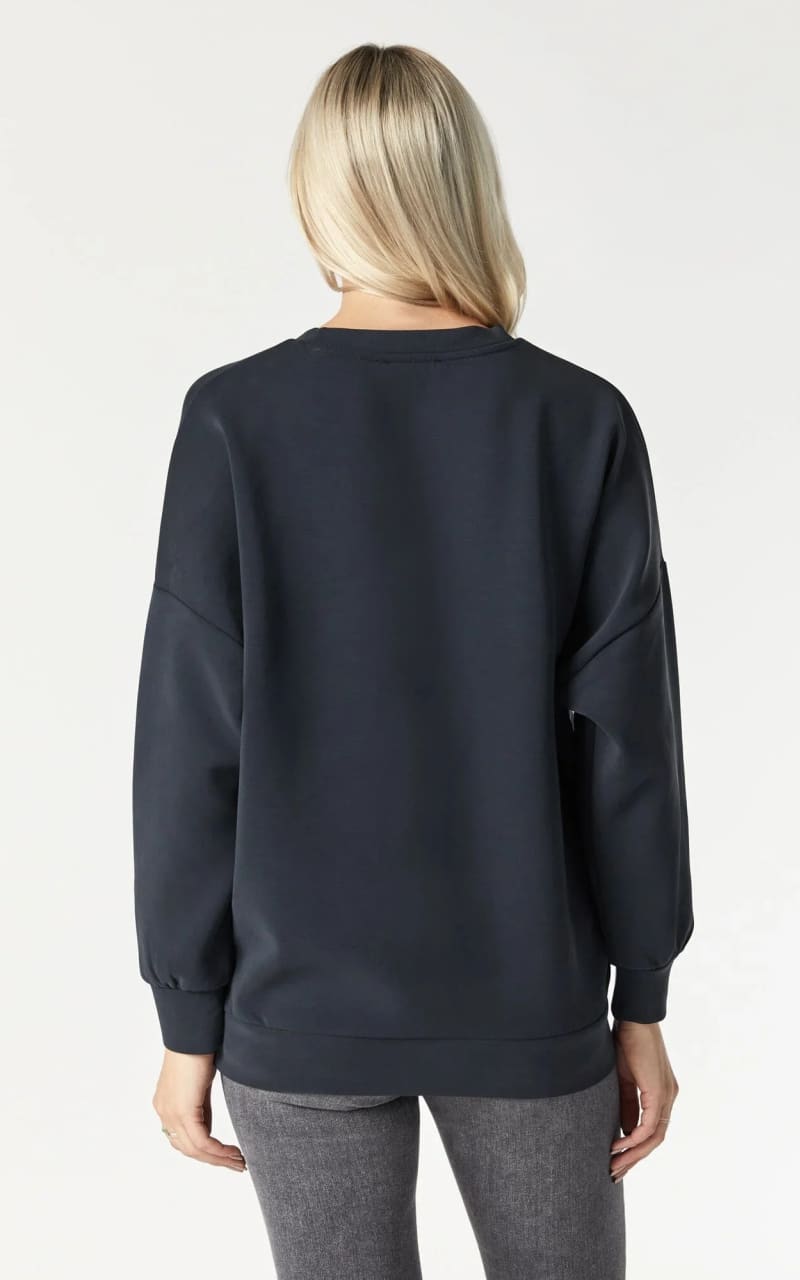 Mavi- Oversized Luxe Touch Tencel™ Sweatshirt - SWEATER &