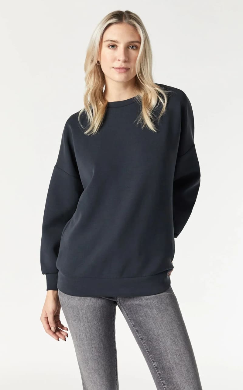 Mavi- Oversized Luxe Touch Tencel™ Sweatshirt - SWEATER &