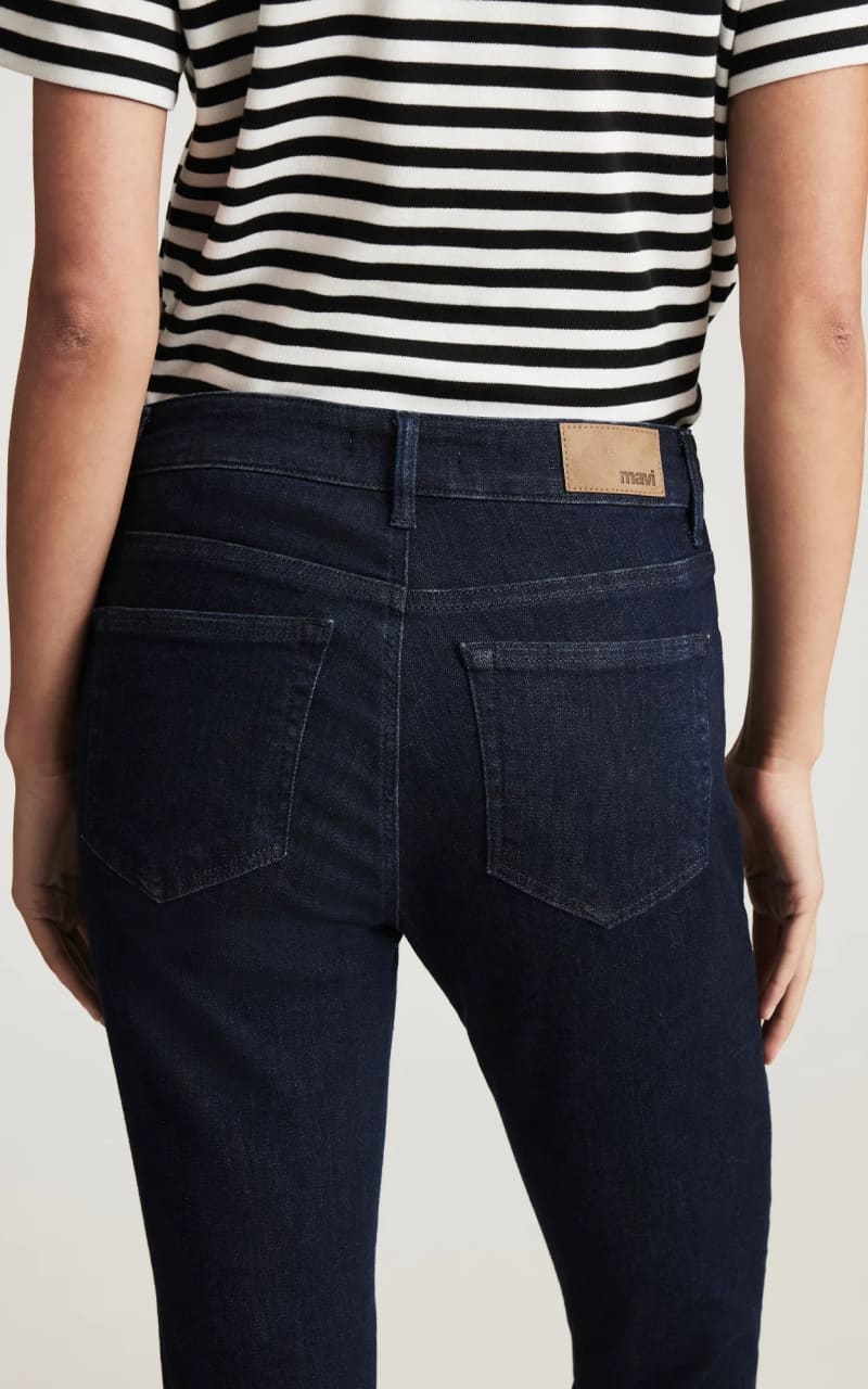 Mavi- Tess High Rise Skinny Jean in Rinse Flex Blue 29’’