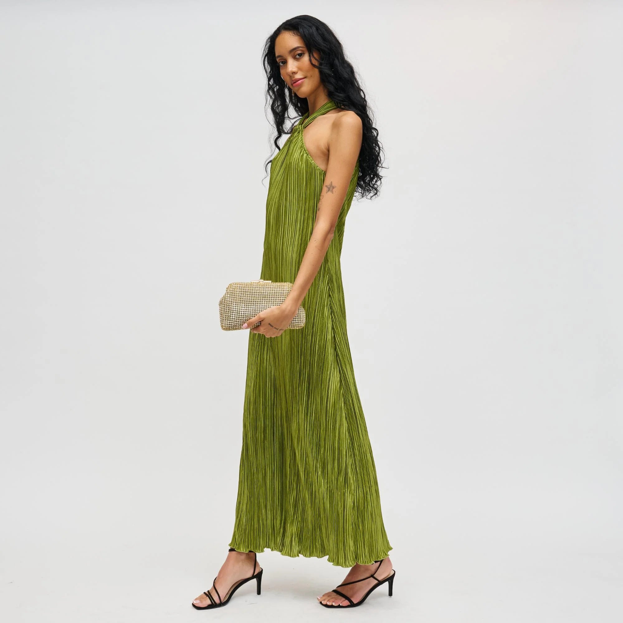 Urban Expression- Delfina Evening Bag in Gold