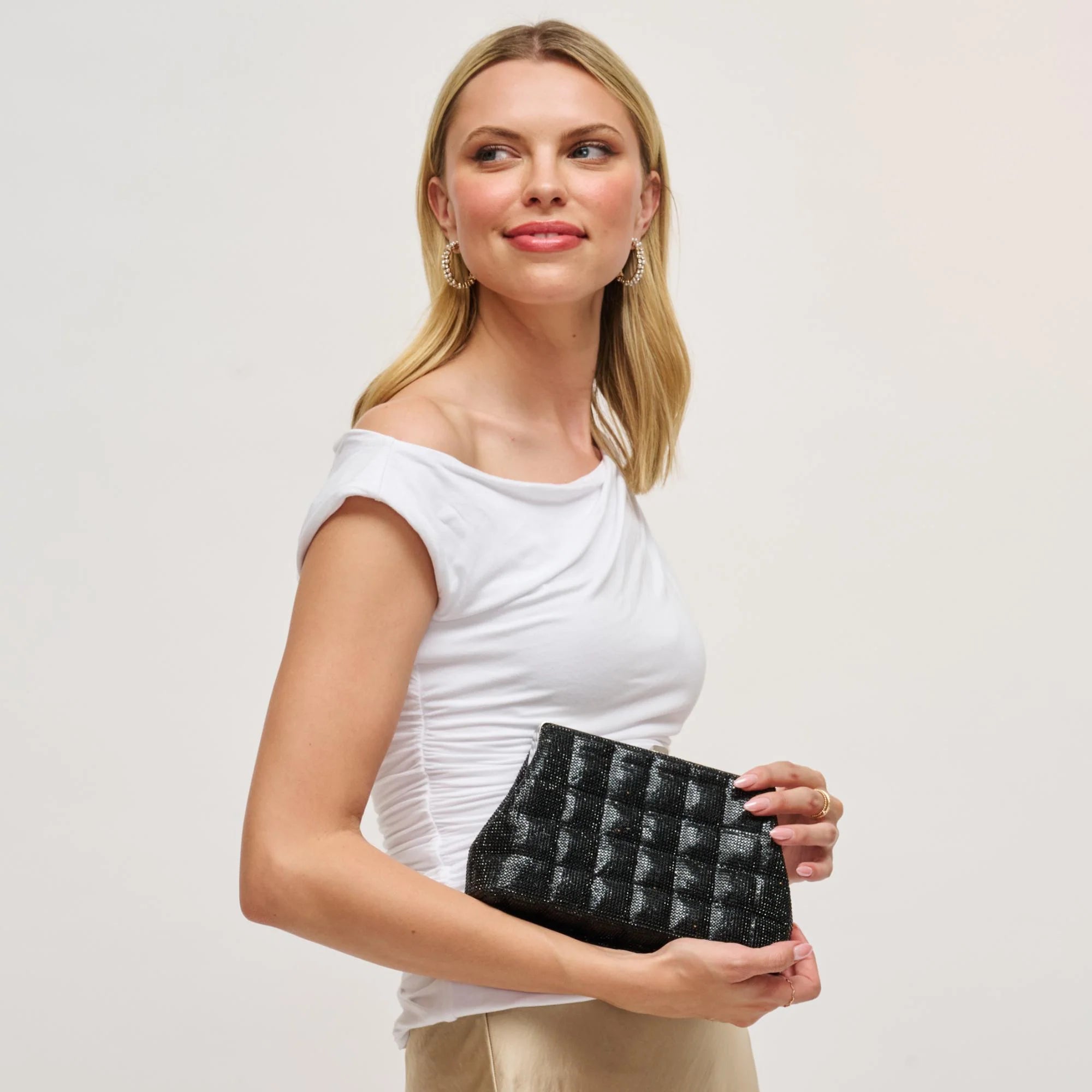 Urban Expression- Karla Rhinestones Evening Bag
