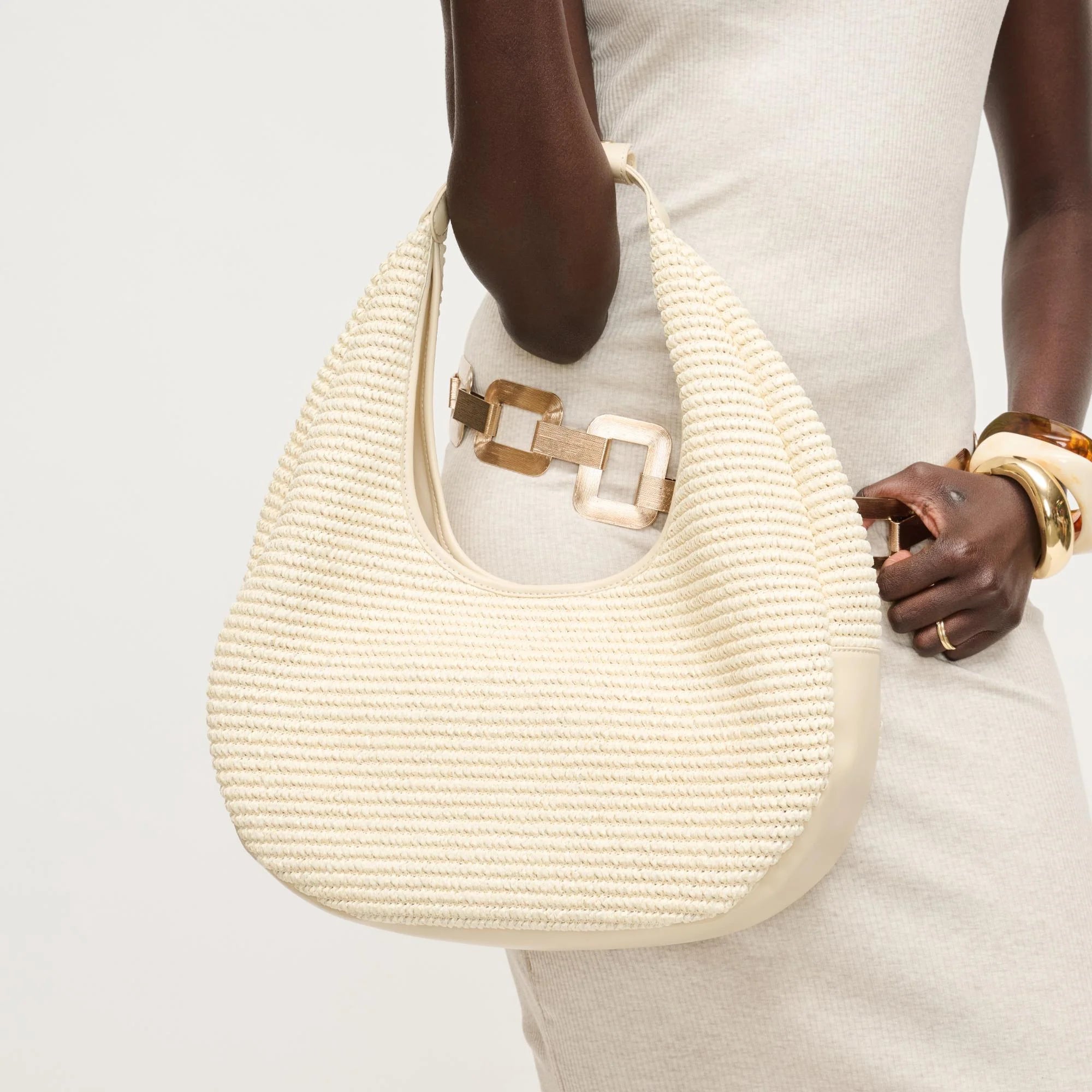 Urban Expressions- Zoey Straw Tote