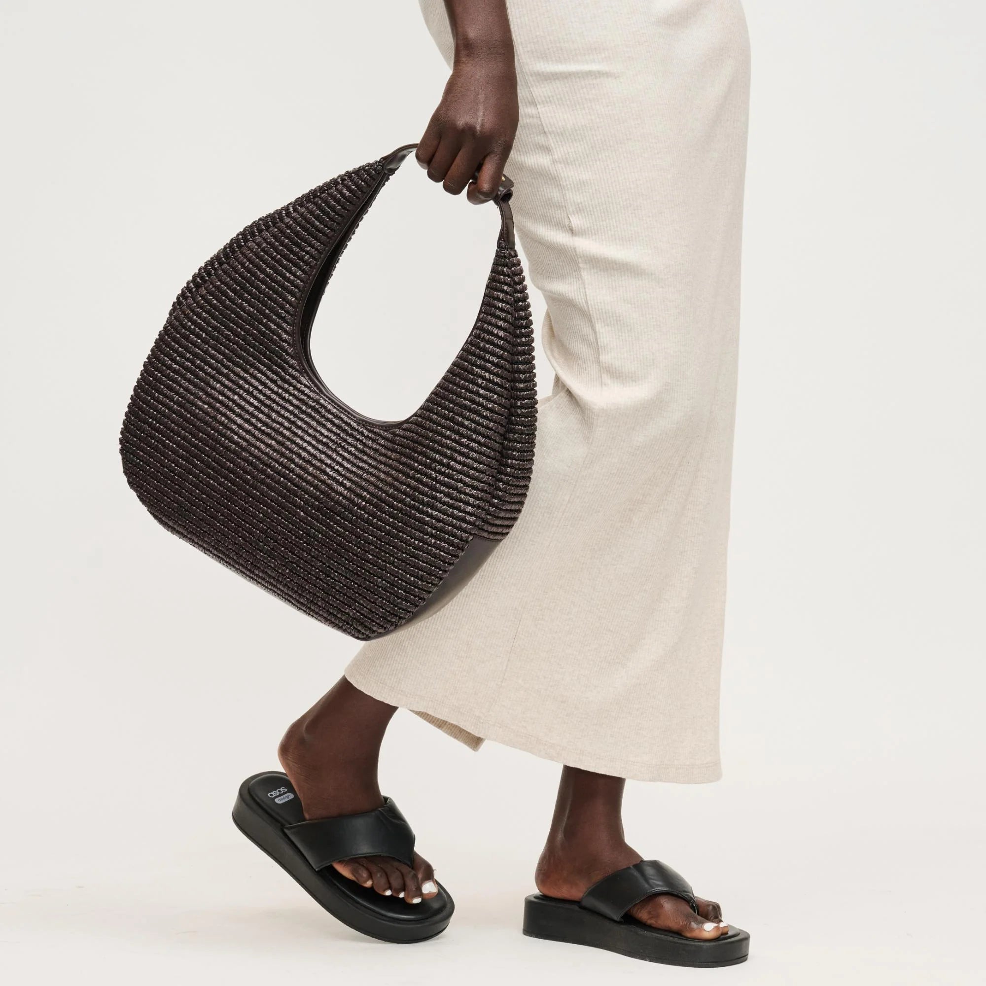 Urban Expressions- Zoey Straw Tote
