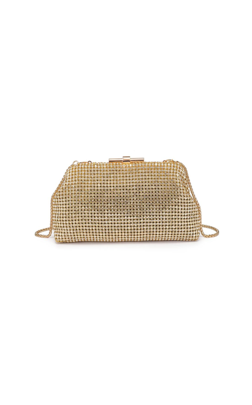 Urban Expression- Delfina Evening Bag in Gold