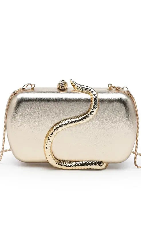 Urban Expressions- Reputation Evening Bag in Gold