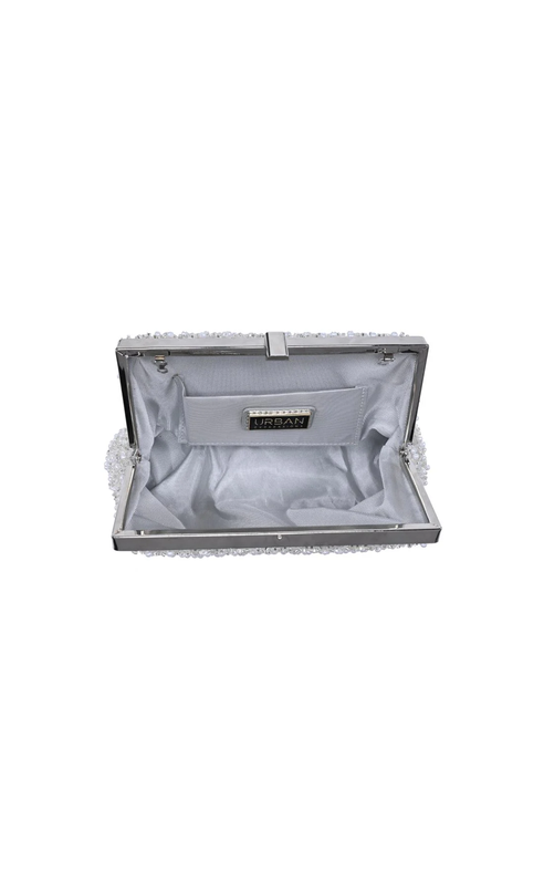 Urban Expression- Glitz Evening Bag in Ivory
