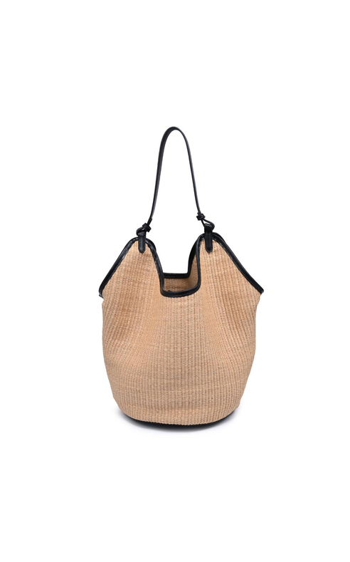 Urban Expressions- Ambrose Straw Tote in Natural