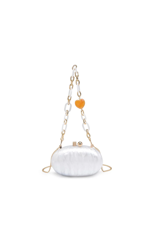 Urban Expression- Tamberla Evening Bag in Ivory