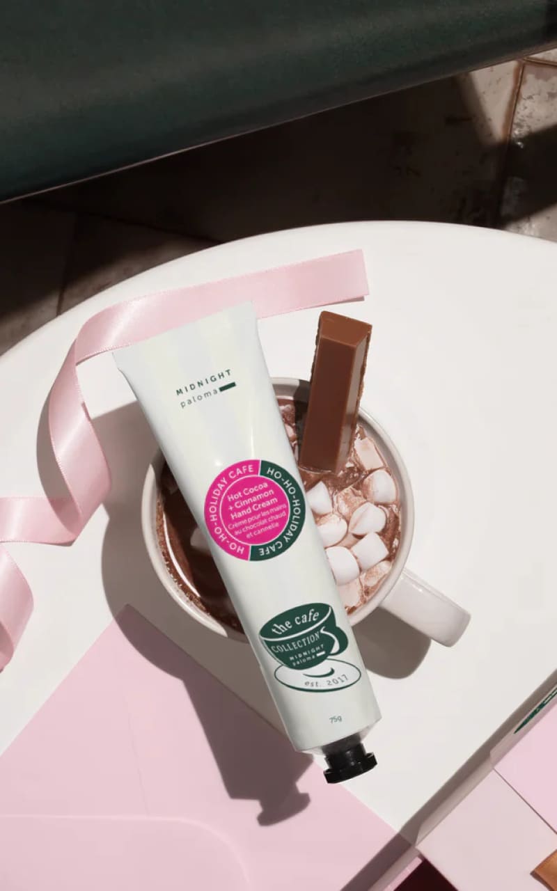 Midnight Paloma- Hot Cocoa + Cinnamon Hand Cream - Bath &