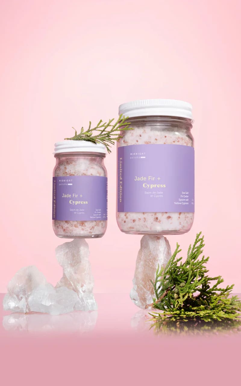 Midnight Paloma- Jade Fir & Cypress Bath Soak Mini