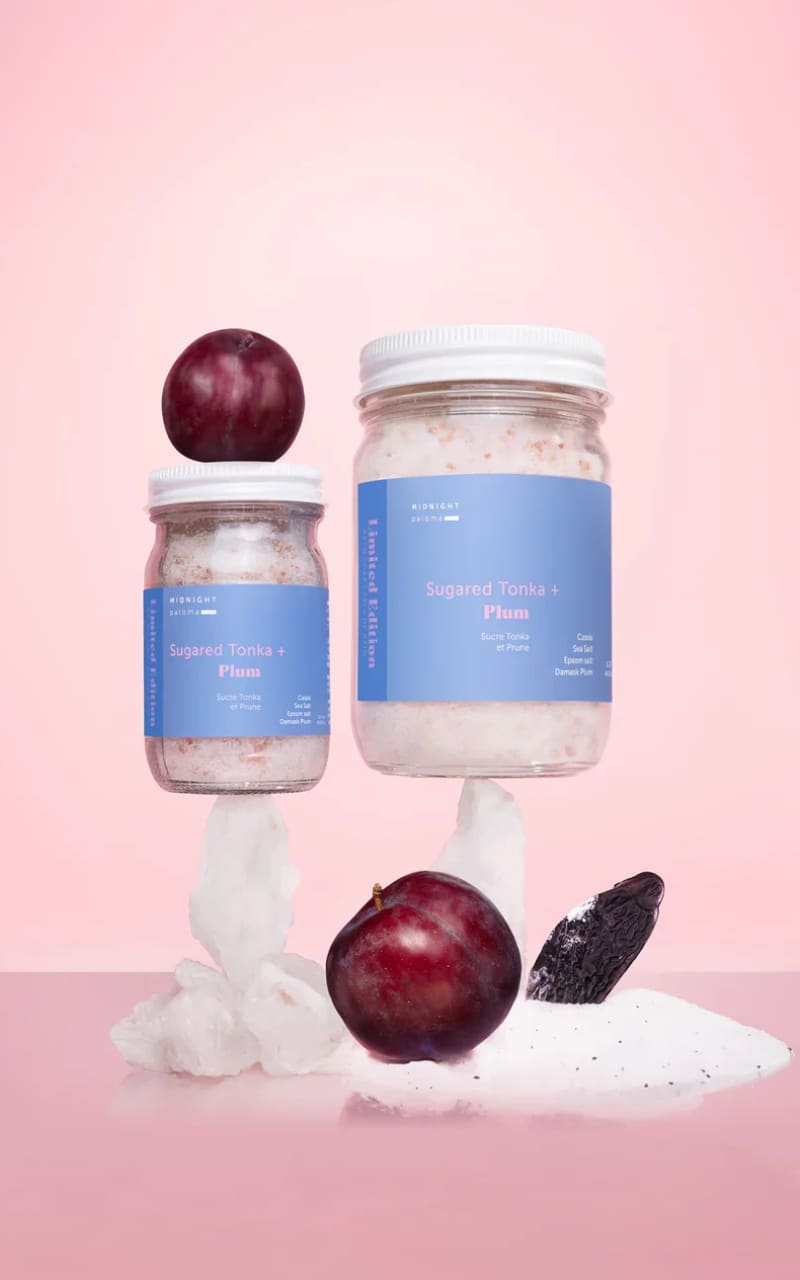 Midnight Paloma- Sugared Tonka & Plum Bath Soak Mini