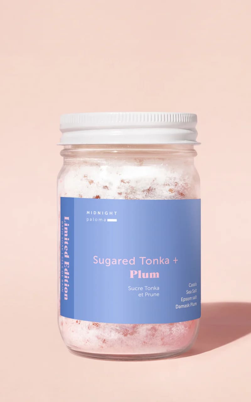 Midnight Paloma- Sugared Tonka & Plum Bath Soak Mini