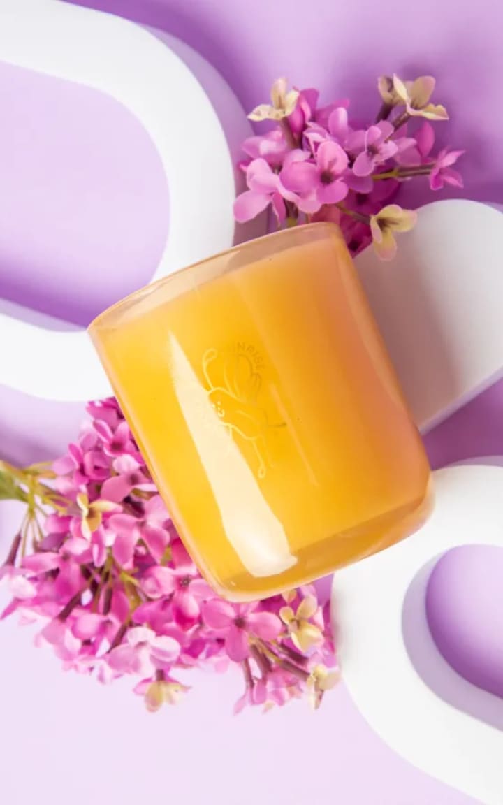 Milk Jar- Coconut Soy Wood Wick Candle in Before Sunrise 8oz