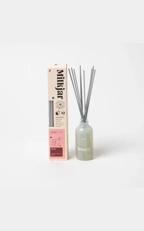 Milk Jar- Reed Diffuser in Dandy 4oz - gift