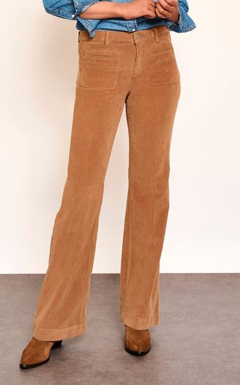 MKT Studio - Diana Velvet Pants in Nut