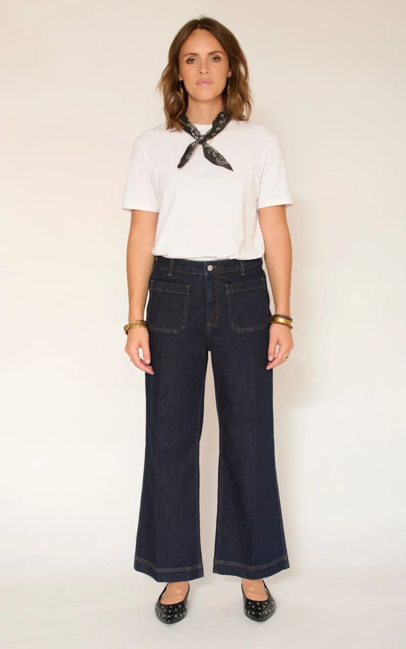 MKT Studio Frida Wilson Jean in Blue Sydney Wash Pant