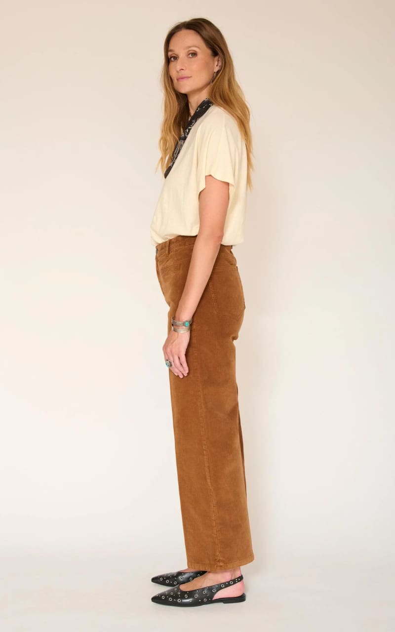MKT Studio Paddy Velvet Pant in Camel