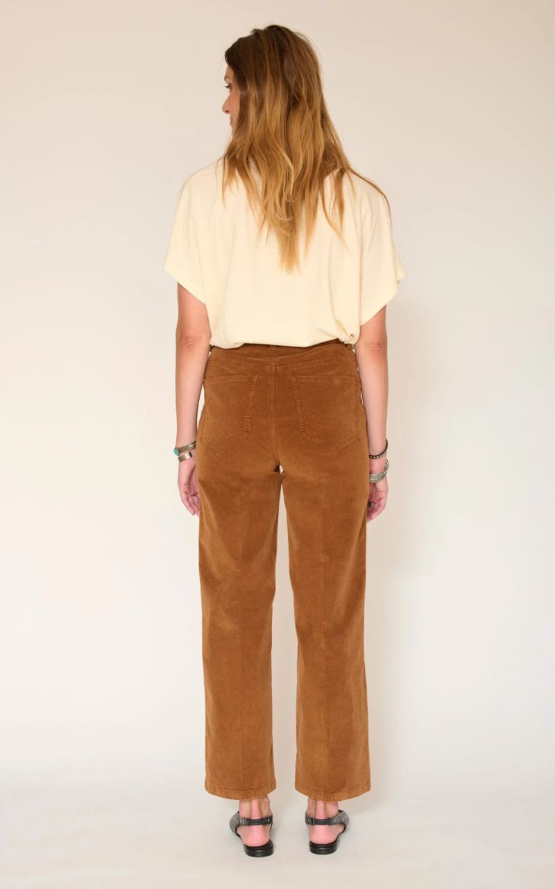 MKT Studio Paddy Velvet Pant in Camel