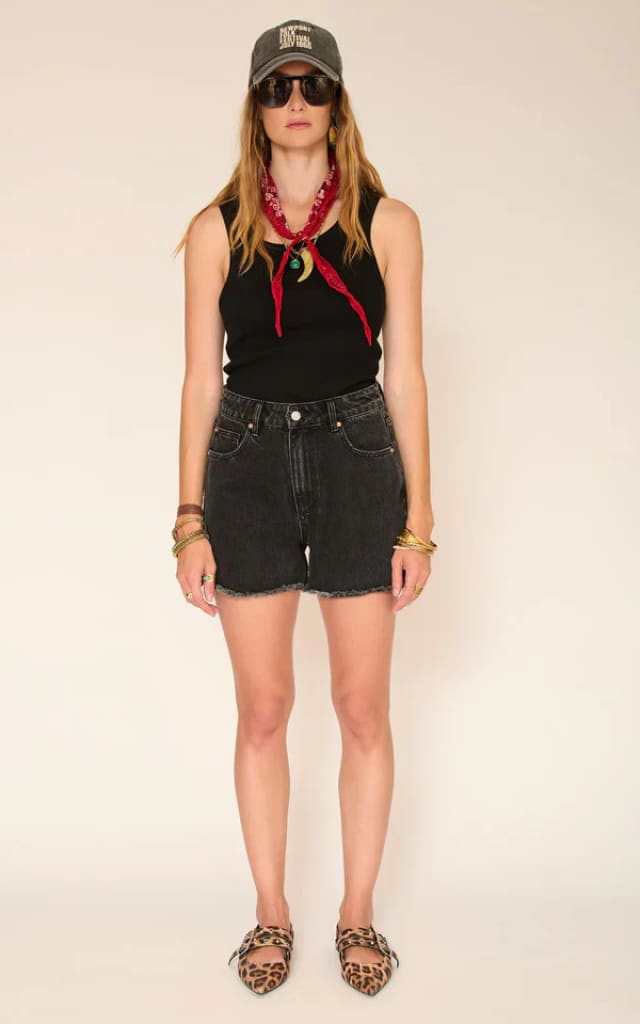 MKT Studio- The Playa Denim Shorts in Florida Wash - &