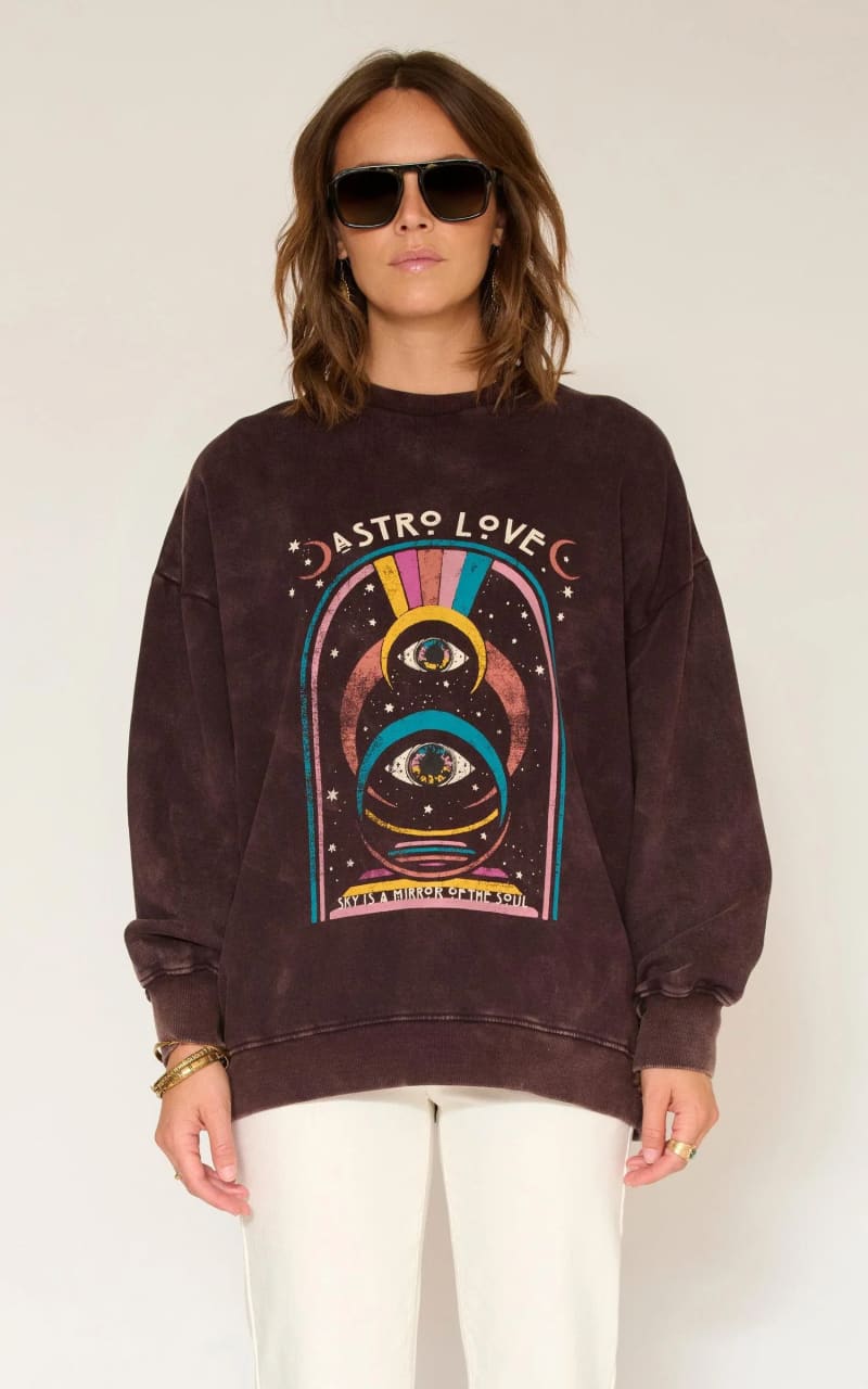 MKT Studio Scott Sweatshirt in Brown T SHIRT & TANK