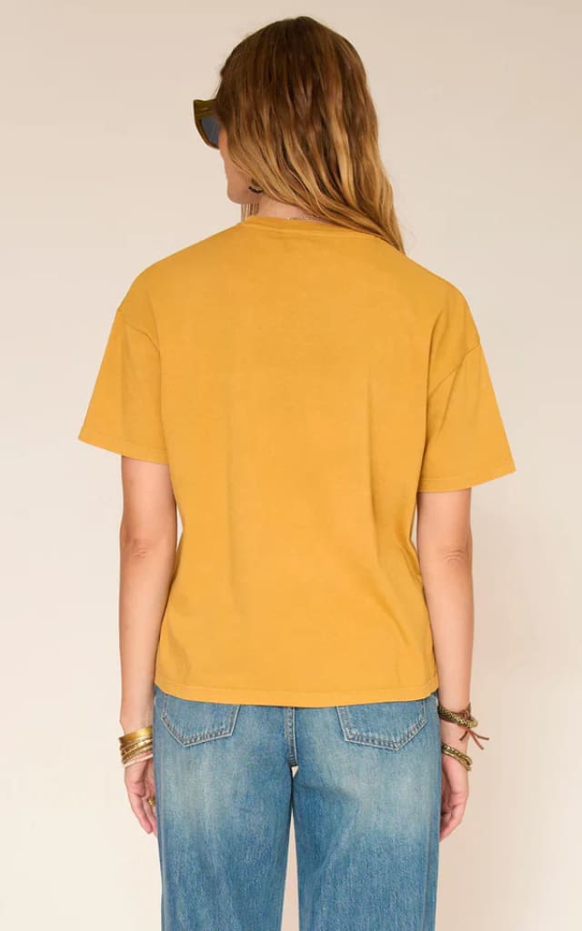 MKT Studio- Takomi.Doors T-Shirt in Curry - T-SHIRT & TANK