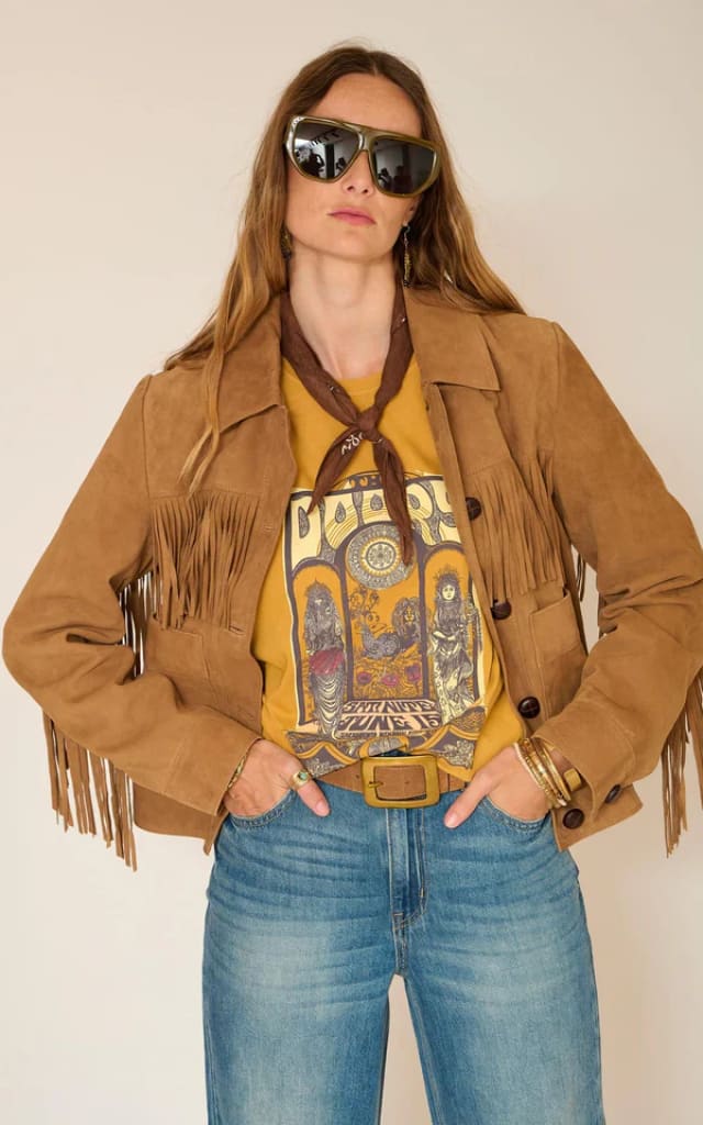 MKT Studio- Takomi.Doors T-Shirt in Curry - T-SHIRT & TANK