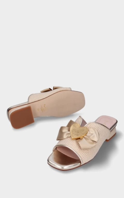 MLV - Carol Heart Detail Sandal - footwear