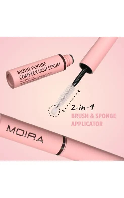 Moira Cosmetics- Biotin-Peptide Complex Lash Serum