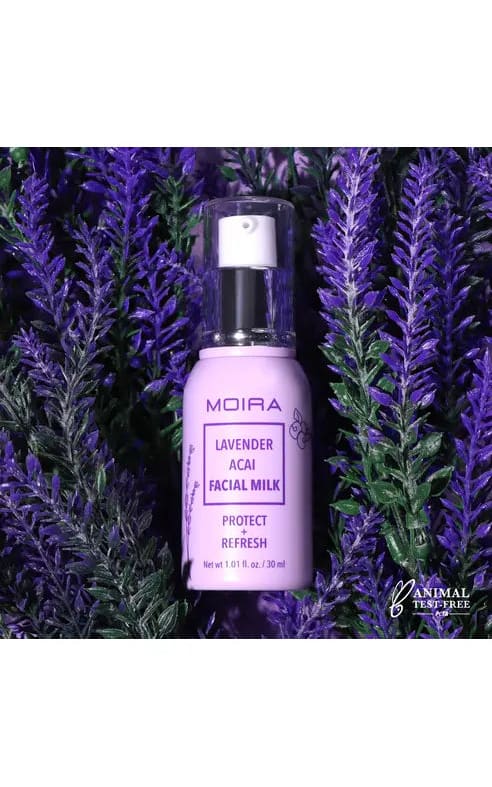 Moira Cosmetics- Lavender Acai Facial Milk - Gift & Body