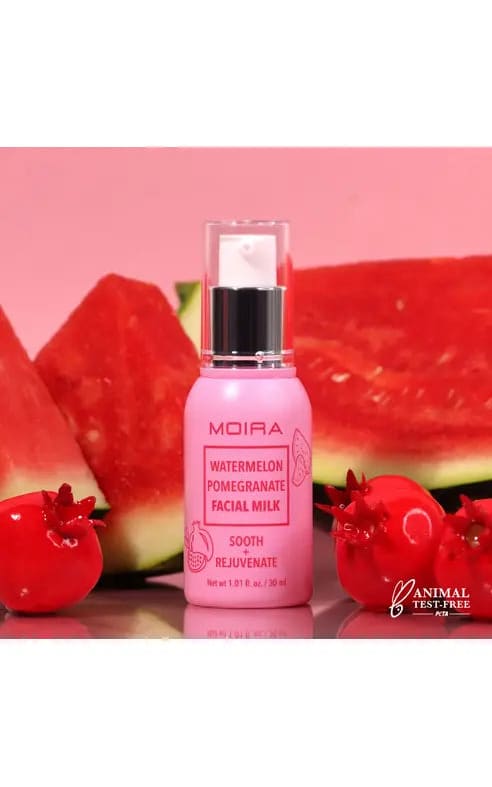 Moira Cosmetics- Watermelon Pomegranate Facial Milk - Gift &