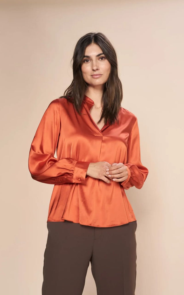 Mos Mosh- Enfa Satin Blouse