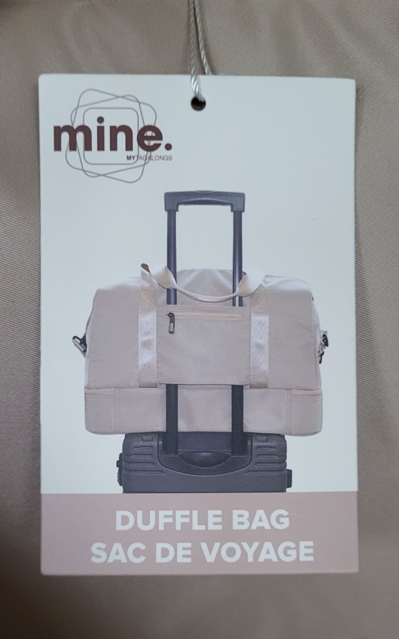 MYTAGALONGS- Duffle Bag with Trolley Pass - & Wallet